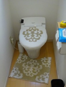 プレアスLSとサティスリトイレ手洗器付にお取替え プレアスLSとサティスリトイレ手洗器付にお取替え